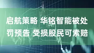 启航策略 华铭智能被处罚预告 受损股民可索赔