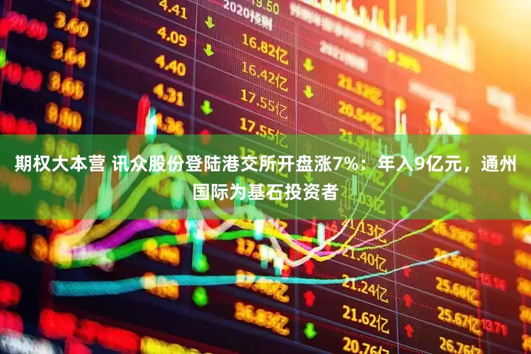 期权大本营 讯众股份登陆港交所开盘涨7%：年入9亿元，通州国际为基石投资者